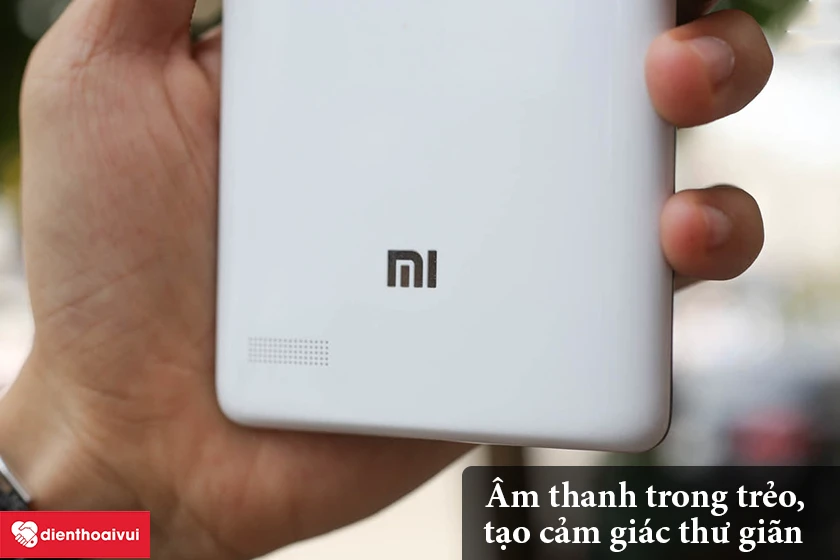 Xiaomi Redmi Note – Âm thanh trong trẻo, tạo cảm giác thư giãn
