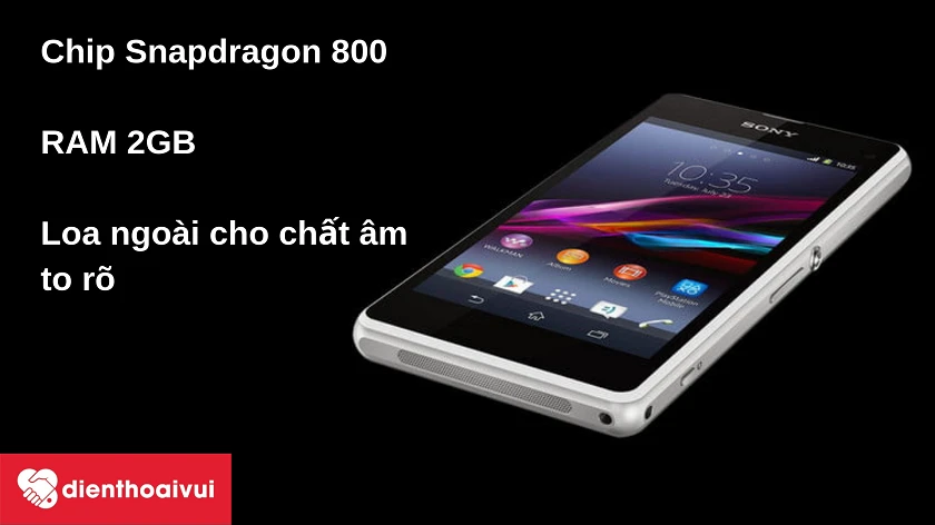 Sony Xperia Z1 Compact &ndash; vi xử l&yacute; Snapdragon 800, 2GB RAM c&ugrave;ng thiết kế loa ngo&agrave;i thuận tay cầm
