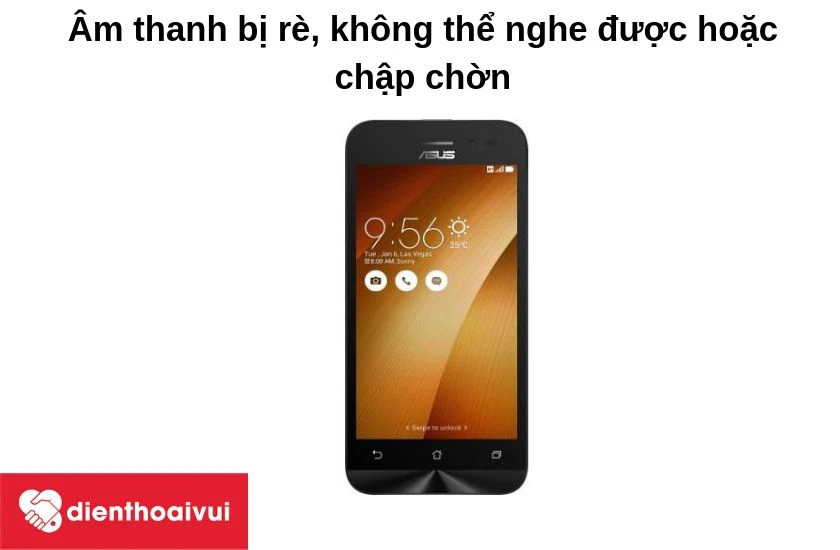 &Acirc;m thanh bạn nghe ph&aacute;t ra bị r&egrave;, kh&ocirc;ng thể nghe được hoặc chập chờn l&uacute;c to l&uacute;c nhỏ