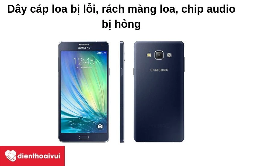 Dây cáp loa bị lỗi hoặc bị đứt rách màng loa
