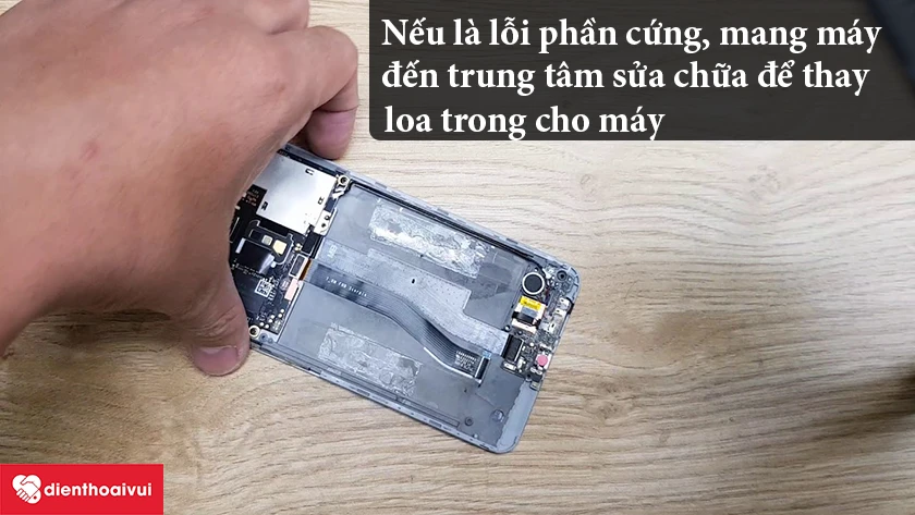 Thay loa trong nếu do lỗi phần cứng