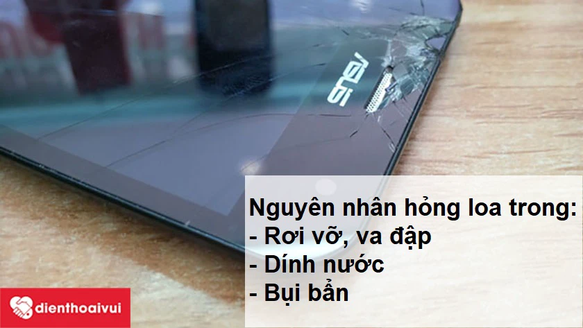 Nguy&ecirc;n nh&acirc;n loa trong bị hỏng