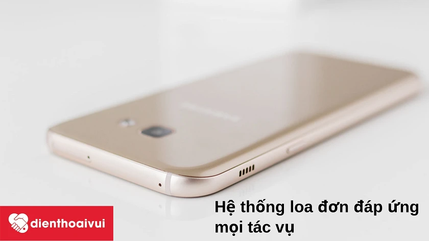Điện thoại Samsung Galaxy A5 2017 – hệ thống âm thanh tầm trung đáp ứng mọi nhu cầu