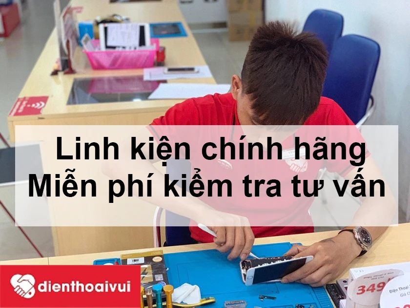Dịch vụ thay loa trong iPhone 5 chính hãng, chuyên nghiệp, giá cả hợp lý tại Điện Thoại Vui