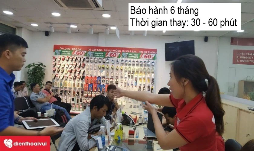 Thay loa trong iPhone 8 chính hãng, lấy nhanh, giá rẻ tại Điện Thoại Vui