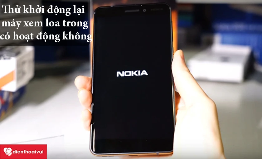 Khởi động lại máy