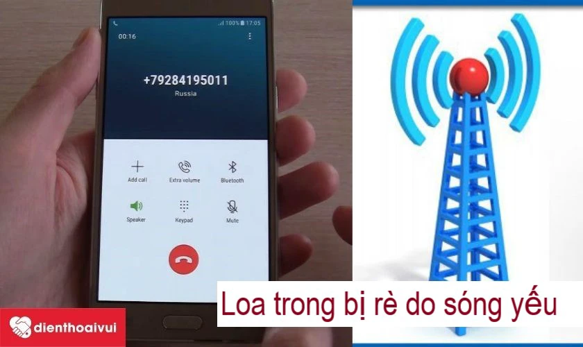 Loa rè do sóng yếu