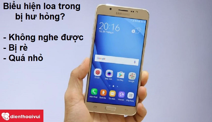 Biểu hiện loa bị hỏng