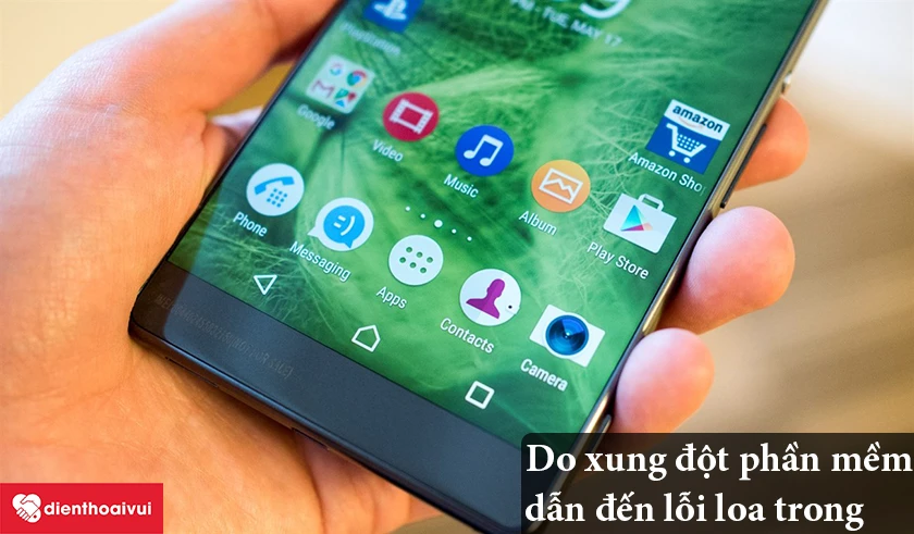 Loa trong bị lỗi do phần mềm Sony Xperia XA Ultra bị xung đột