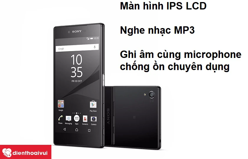 Camera sau 23MP c&ugrave;ng khả năng ghi &acirc;m với microphone chống ồn chuy&ecirc;n dụng