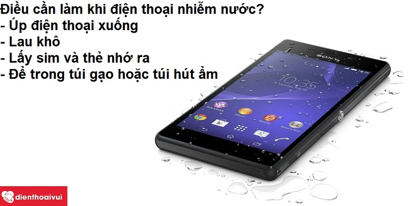 L&agrave;m thế n&agrave;o khi loa trong của điện thoại bị v&agrave;o nước?