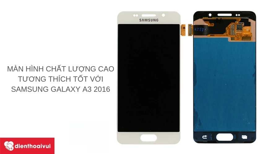 Samsung Galaxy A3 2016 sẽ được thay thế bởi một m&agrave;n h&igrave;nh mới với chất lượng