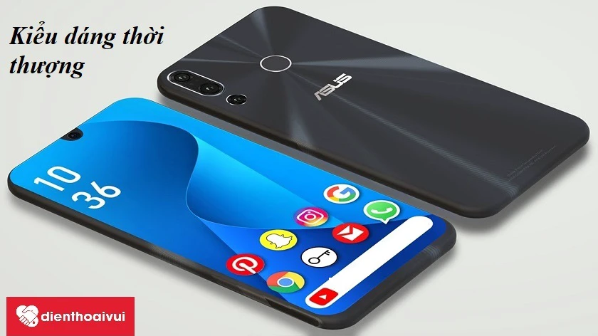 Asus Zenfone 6 màn hình 5 inch, độ phân giải HD 1280x720 pixel
