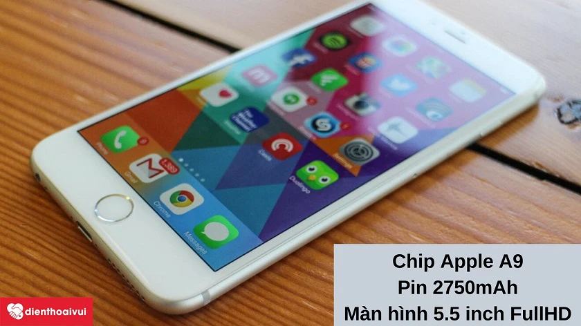 Điện thoại iPhone 6S Plus - m&agrave;n h&igrave;nh 5.5 inch, full HD&nbsp;