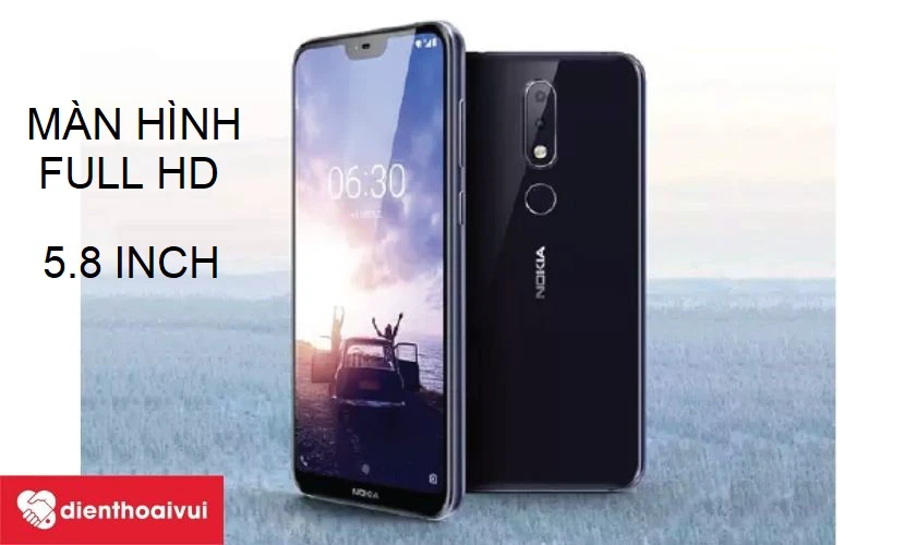 kích thước 5.8 inch FullHD