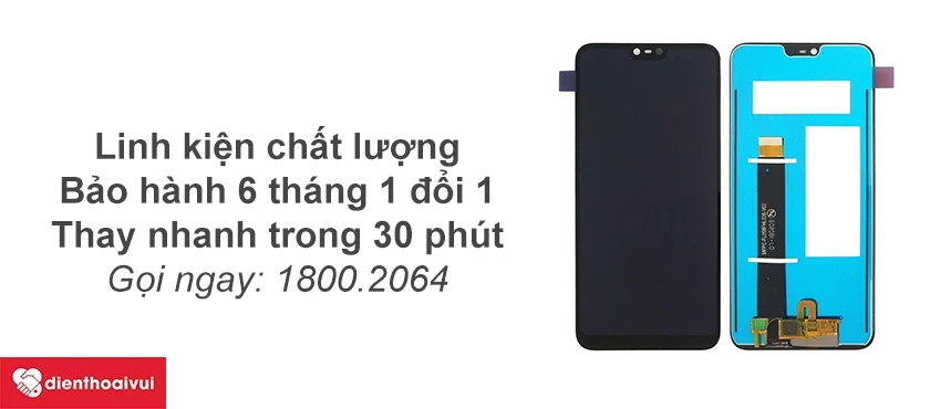 bảo hành lên đến 6 tháng