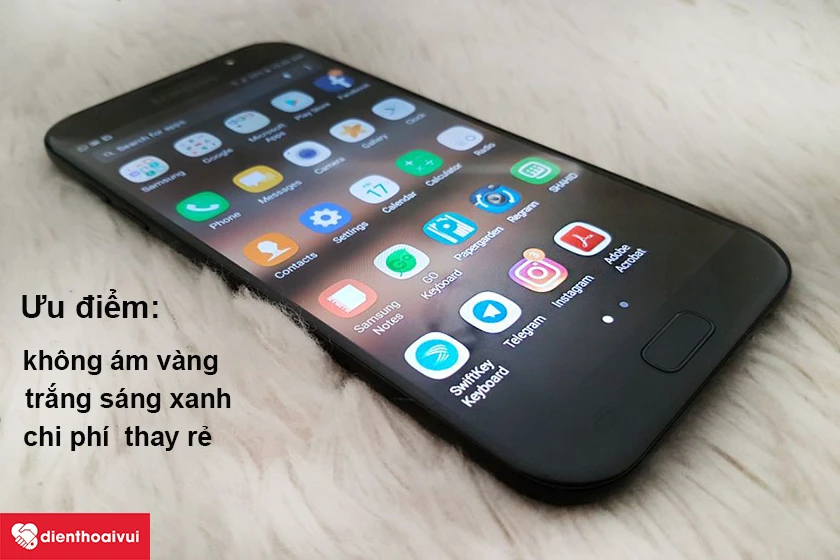 Với ưu điểm kh&ocirc;ng bị &aacute;m v&agrave;ng