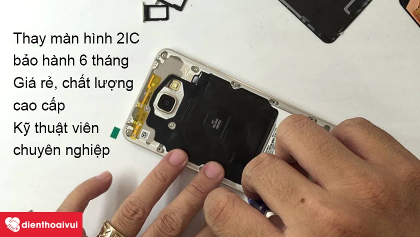 Thay m&agrave;n h&igrave;nh Samsung Galaxy J7 (M&agrave;n 2IC) chất lượng cao, gi&aacute; rẻ tại Điện Thoại Vui