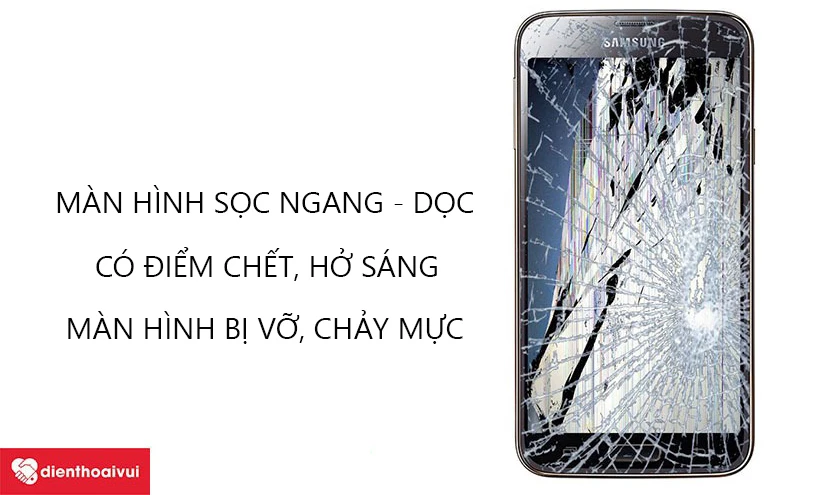 Khi n&agrave;o n&ecirc;n thay m&agrave;n h&igrave;nh cho điện thoại Samsung S5