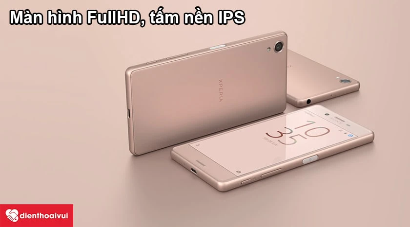 Sony Xperia X &ndash; M&agrave;n h&igrave;nh FullHD, tấm nền IPS