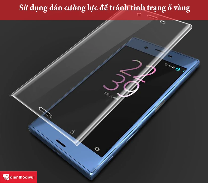 sử dụng dán màn hình tránh thay màn hình