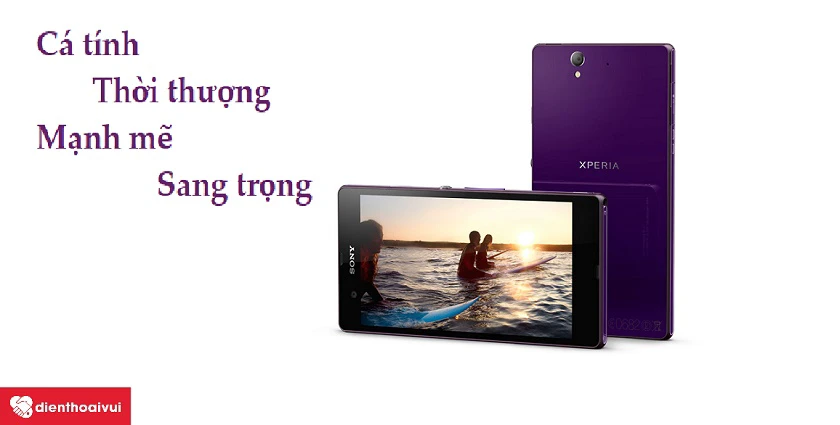 Sony Xperia Z - m&agrave;n h&igrave;nh 5 inch full HD