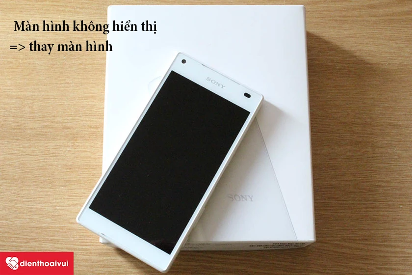 m&agrave;n h&igrave;nh kh&ocirc;ng hiển thị