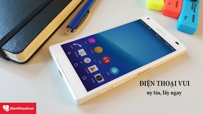 Dịch vụ thay m&agrave;n h&igrave;nh Sony Xperia Z5 Compacts uy t&iacute;n, chất lượng tại Điện Thoại Vui