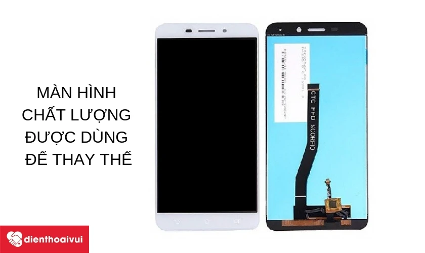 Thay m&agrave;n h&igrave;nh bằng linh kiện chất lượng