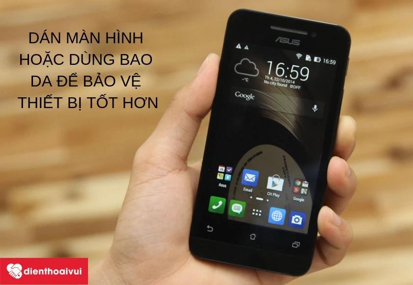 biện pháp bảo vệ để chiếc máy của bạn được bền hơn như sử dụng ốp lưng, bao da