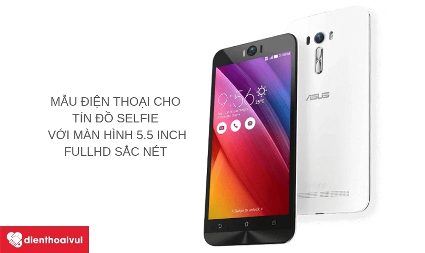 Asus Zenfone Selfie - Mẫu điện thoại m&agrave;n h&igrave;nh 5.5 inch&nbsp;&nbsp;