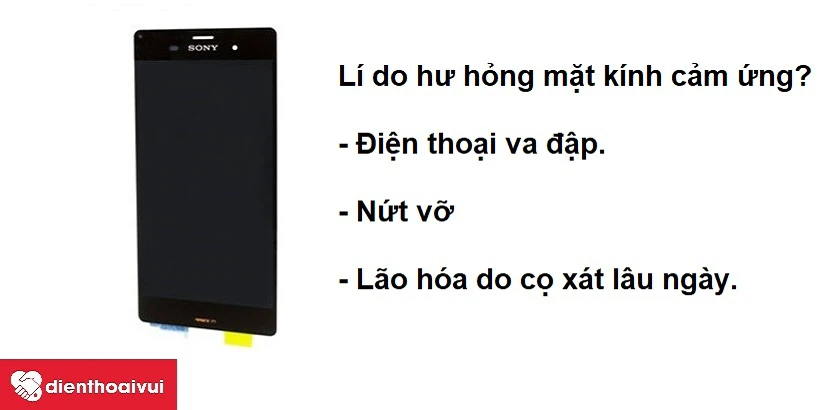Nguyên nhân hỏng mặt kính