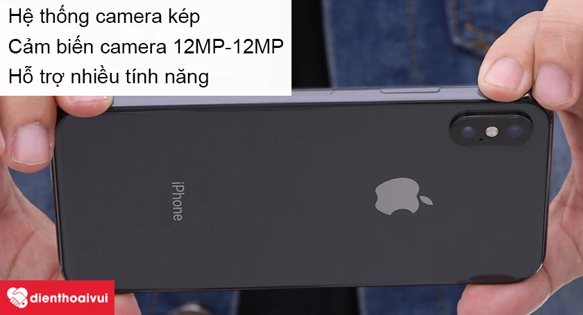 Thay mặt k&iacute;nh camera sau iPhone X uy t&iacute;n, chất lượng cao tại Điện Thoại Vui