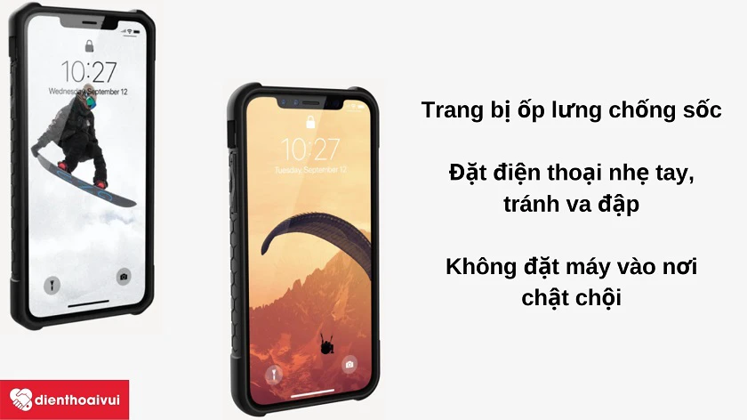 Những c&aacute;ch ph&ograve;ng tr&aacute;nh nứt vỡ mặt k&iacute;nh camera sau iPhone XS Max