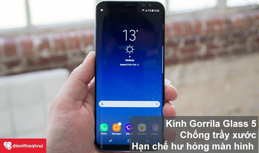 Cấu tạo v&agrave; chức năng của mặt k&iacute;nh Samsung Galaxy S8 Plus.