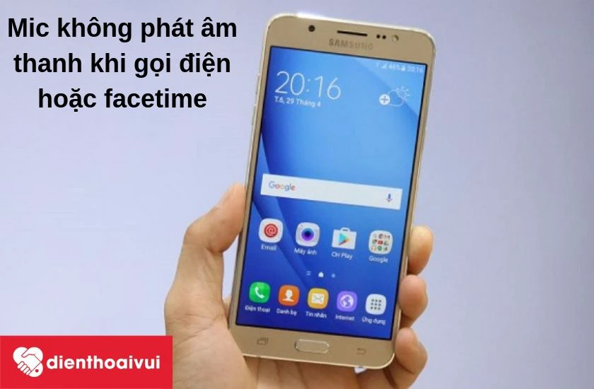 đầu dây bên kia không nghe thấy gì hoặc âm thanh nghe rất nhỏ