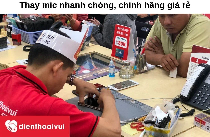 Đến cửa hàng Điện Thoại Vui thay mic cho Samsung Galaxy S7 nhanh chóng, chính hãng với giá rẻ