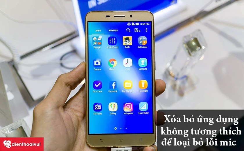 Xóa bớt ứng dụng