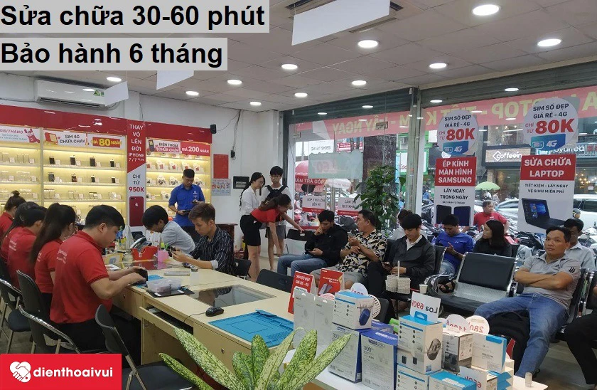 Thay mic Asus Zenfone 4 chính hãng với giá tốt tại hệ thống Điện Thoại Vui