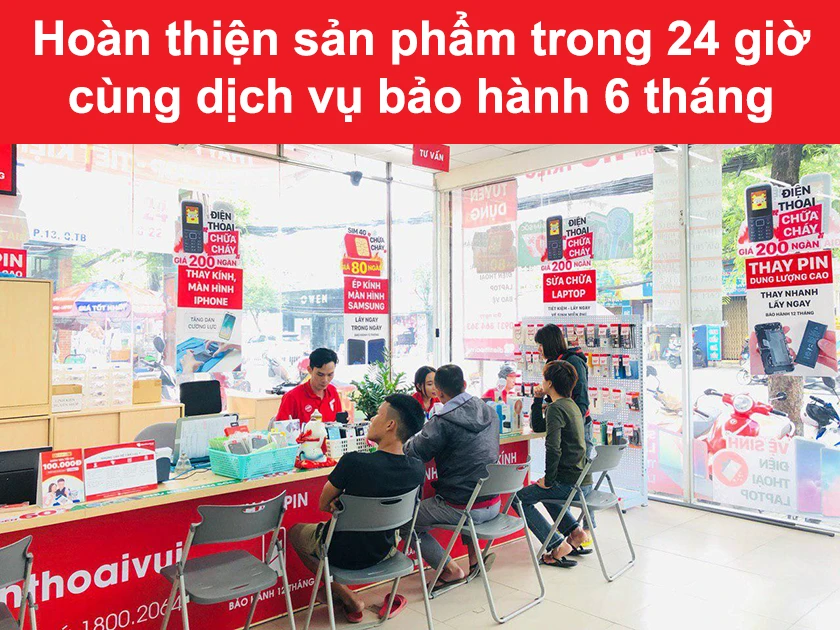 Dịch vụ thay mic Oppo F5 chính hãng tại Điện Thoại Vui
