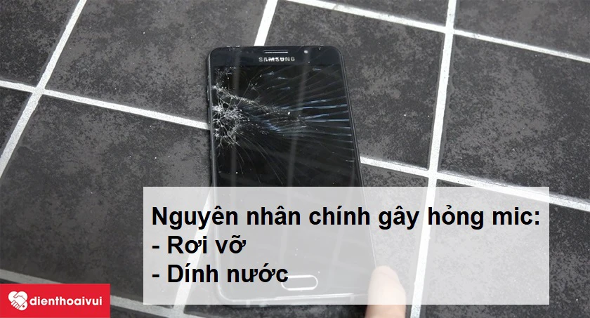 Nguyên nhân hỏng mic
