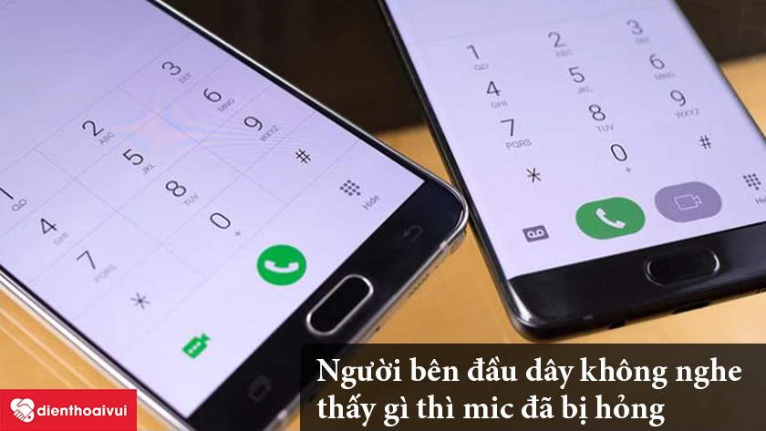 Đầu dây bên kia không nghe thấy âm thanh