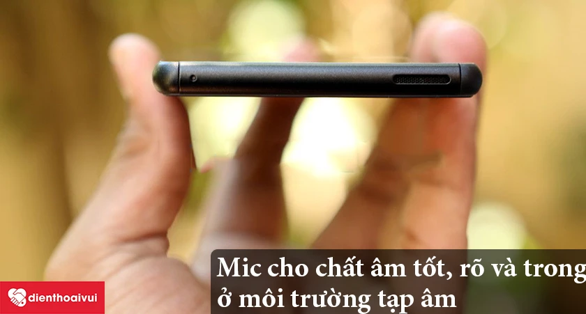 Sony Xperia M4 – Mic cho chất âm tốt, rõ và trong, trong môi trường tạp âm