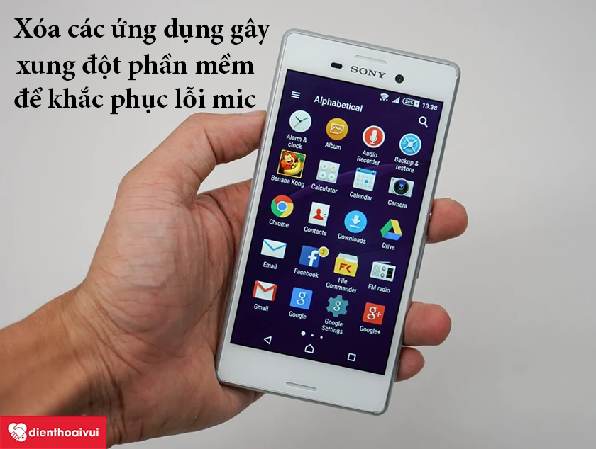 Xóa các ứng dụng không cần thiết