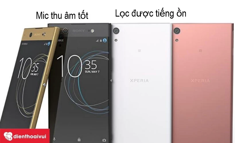 Sony Xperia XA1 – chiếc smartphone có khả năng thu âm tốt