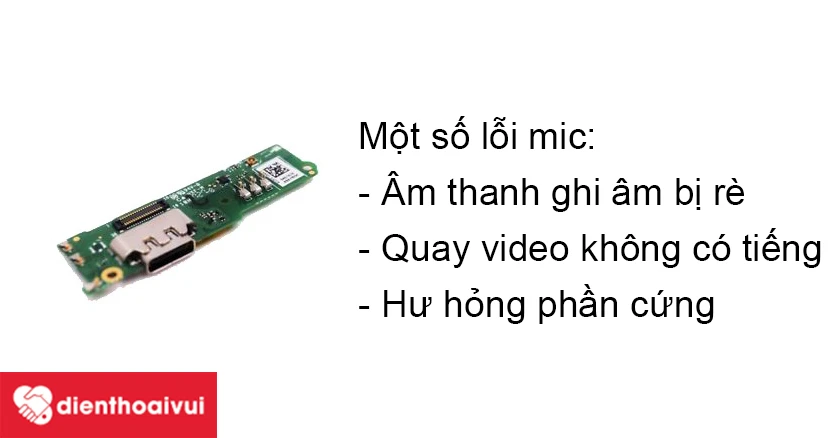 Biểu hiện lỗi mic