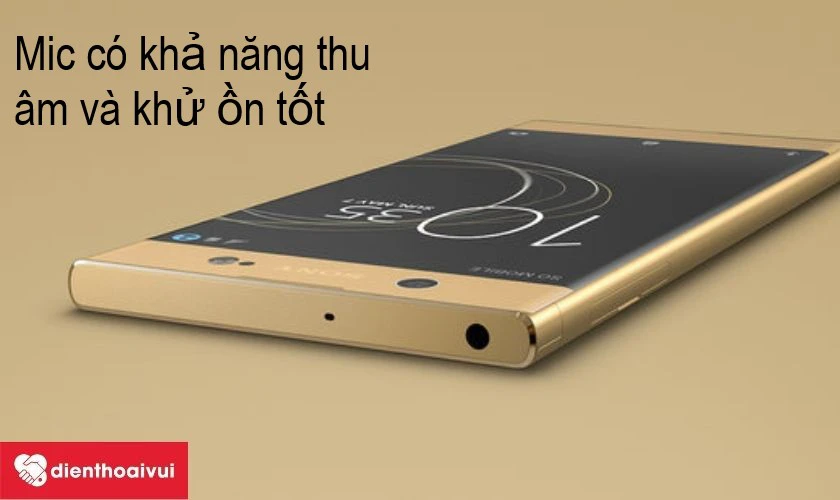 Sony Xperia XA1 Ultra – có micro thu âm tốt
