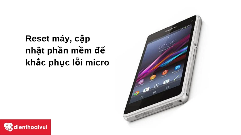 khởi động lại thiết bị