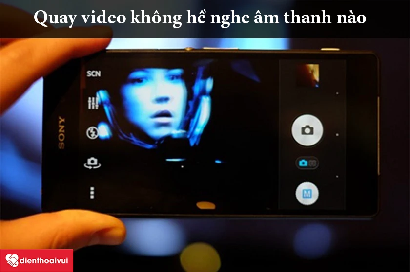 Quay Video không phát ra âm thanh