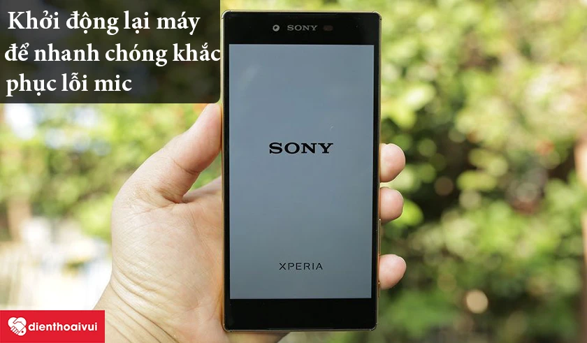 Khởi động lại máy